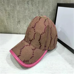 2023 Nowy styl designerski kapelusz dla mężczyzn Kobiety marka literowa czapki 4 sezony Regulowane luksusowe sportowe brązowe czapki baseballowe czapki