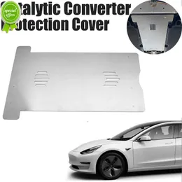 Nuovo compartimento auto convertitore catalitico Protezione in alluminio protezione Protezione di copertura della piastra Anti furti per Toyota Prius 2016-2021