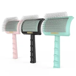 Hund Grooming Dog Grooming Comb Sledding Hair Ta bort Needle Brush Slicker Mas Tool Large Dogs Cat Pets leveranser Tillbehör 20220903 E3 DHQFE