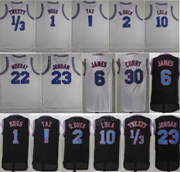 Space Jam Tune Squad Jerseys Men 2 Daffy Duck Bill Murray 1 Bugs Bunny 10 Lola Bunny Looney Tunes Basketball Jerseys Taz Tweety