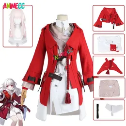 Clara Honkai Star Rail Cosplay Kostuum Pruik Hoed Anime Spel Rollenspel Halloween Party Outfit voor Vrouwen Meisjes XS-XXXL cosplay