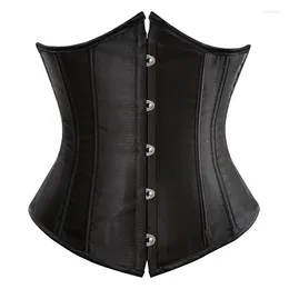 Bustini Corsetti Corsetto Top da donna Vita Steampunk Overbust Guaina ventre vintage Bianco gotico Nero Sottoseno