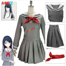 Project Sekai Colorful Stage feat Hoshino Ichika Cosplay Costume Wig Anime JK Uniform Sailor School Outifits Halloween Cosplay