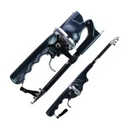 Boat Fishing Rods Portable Carp Foldable Rod 134cm Folding Lure Telescopic Fighing Pole Reel Combo with Line 231102