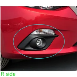 Biltillbehör Kroppsdelar Bumper Fog Lamp Cover för Mazda 3