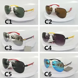 Lunettes de soleil de luxe sans monture hommes concepteur sans cadre pilote miroir lunettes de soleil femme mode Vintage Oculos