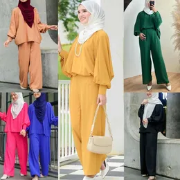 Muslim Womens Wear Pants Middle East Loose Leisure Suit Malay Indonesia Two Piece