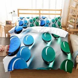 寝具セット3D DekbedoverTrek Marbles Duvet Cover Child Teenagers Bedroom set Housse de couette full sze