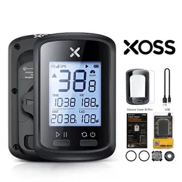 أجهزة كمبيوتر الدراجة Xoss G Plus G Bike GPS Computer Computer Wireless Speedsing Cycling GPS Cycle Computer Deposeter عداد المسافات 231101