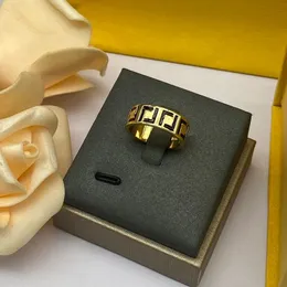 Verlobungsring, Designerringe für Damen, Luxusschmuck, 18 Karat Gold, Silber, Buchstabe F, Vintage-Diamantringe, Schmuck, Designer-Dame, Party, Hochzeit, Damengröße 6–9