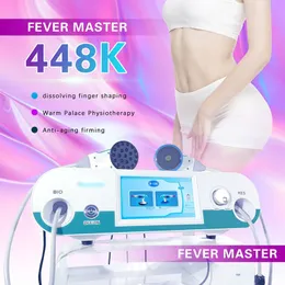 Máquina antienvelhecimento para remoção de gordura VE Deep Fever Master 448Khz com controle de temperatura BIO Diathermy Beauty Machine