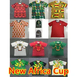 2023 من الأمم المغرب Senegal Soccer Jerseys Nigeria Mali Cameroon Ghana مصر Cote D'Ivoire Africa Cup Mane Hakimi Ziyech Football Shirt