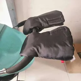 Części do wózka zimowe wózek ręka na wózek ciepłe futra polar buggy wózek rękawiczka odporna na wiatr cieplejsze akcesoria na zewnątrz