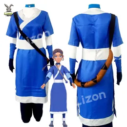 Katara anime cosplay kostümü tam set özel boyutu cosplay