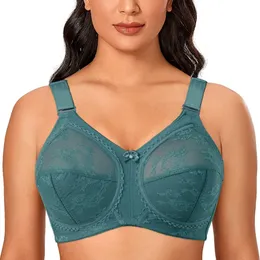 BHs BH Damen ohne Felgen, dünner Schwamm, aushöhlen, sexy Spitze, volle Körbchen, groß, Übergröße für B, C, D, E, F, 231102