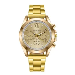 Orologi da donna Oro Argento Acciaio inossidabile Moda Donna Marchio di lusso Orologi da polso da donna Roma Orologio al quarzo femminile Orologio da regalo 231101