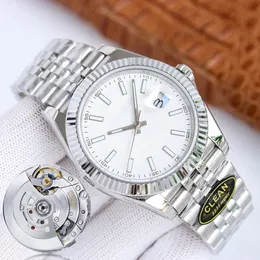 Ostra bransoletka 904L Stalowa Mężczyźni na rękę Automatyczny ruch mechaniczny biały ramka Jubileusz Ostra 904L Case 3235 Data ruchu Just Women Oyster Modele Watchs