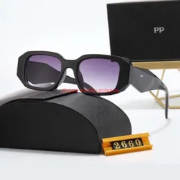 نظارة شمسية مصمم Ashion لـ Man Woman Classic Eyeglasses Goggle Outdoor Beach Sun Glasses 7 Color اختياري 2023