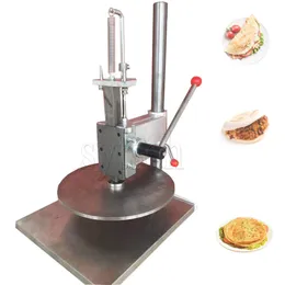 Handpress grab Cake Squeezing Machine Manual Ded Round Presser Pizza Pastry Pressing Maker