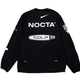 2023 Hoodies masculinos Versão dos EUA Nocta Golf Co Marca Draw Respirável Secagem Rápida Lazer Esportes