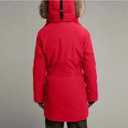 Hoatwomen Puffer Jacket Женщины с длинным покрытием мех бругди утка вниз наполните лучшую версию Ветропроницаемый водонепроницаемый по -макай