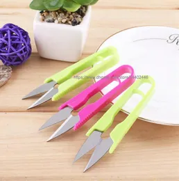 200pcs Plastic Handle Sewing Scissors Scissor Tailor Snip Thread Textiles Yarn Cutter Cross Stitch Craft Tool4170629