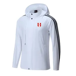Peru Men's jackets warm leisure jackets in autumn and winter outdoor sports hooded casual sports shirts men and women Full zipper jackets