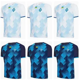 QQQ8 2021 2022 FC KYIV 축구 유니폼 홈 어웨이 21 22 Dynamo Kiew Football Shirts Tops 3