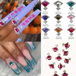 Planet 3D Nail Art Charms Rhinestones Designer Charm Gems Kawaii Nails smycken Manikyrdekoration Tillbehör Hela LHQ0364580097