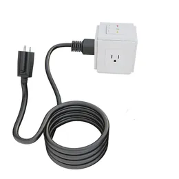 AC Power Outlet Extension Conversion Socket Connector behållare