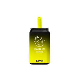 Lavie 11000 퍼프 일회용 vape 펜 포드 장치 11000 퍼프 코일 22ml 배터리 충전식 E 담배