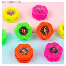 Yoyo 6pcs Yaratıcı Pusula Yoyo Ball Sports Toys Çocuklar İçin Doğum Günü Partisi Bebek Duş Hediyeleri Pinata Dolgu Okulu Ödülleri231102