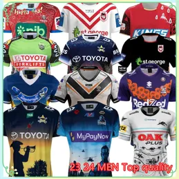 2023 2024 Ny stil Dolphins Rugby Soccer Jersey Cowboy Training Jersey 23 24 All League Man Size S-5XL Rugby Shirt Kort ärm Sweatshirt Inb