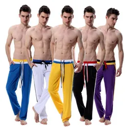 Whole- Wangjiang Gay Mens joggers bants long Red Loose Sport Yoga Yoga Gyging Gym Salting Salting Running Pants Men 2647