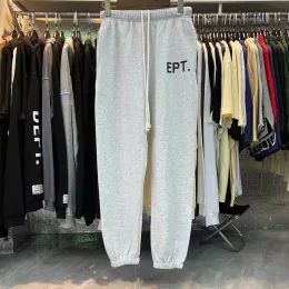 Top designer de luxo pop estilo polar rua hip hop calças de algodão dept estampado letras impressão superior para homem e mulher