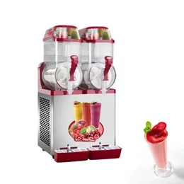 Ticari kar erime makinesi tek tank dondurulmuş içecek Slush Makinesi Sıcaklık Kontrol Dondurulmuş içecek self servis üreticisi