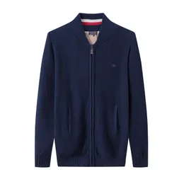 メンズデザイナーセーターカーディガン韓国カジュアルジャケットエレガントなメンズ刺繍セーター秋のジャケット