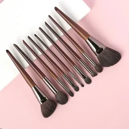 Makeup Brushes OVW All Goat Hair 7/8/9 PCS Makeup Brush Set Professional Cosmetic conjunto pinceis de maquiagem for Eye Shadow Face Contour 231102