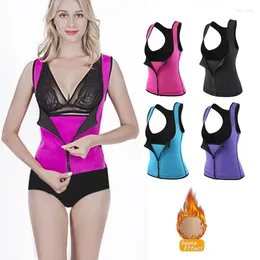 Intimo modellante da donna Donna Sudore Sauna Body Shaper Gilet Neoprene Vita Trainer Dimagrante Shapewear Perdita di peso Controllo della pancia Cincher Corsetto