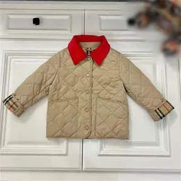 2023 Winter Mädchen Jungen Designer Daunenbaumwollkleidung Luxus Hochwertige Mäntel Kinder Mädchen Jungen Warme winddichte Mäntel Kinderkleidung Größe 100 cm-160 cm Q4