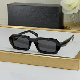 Occhiali da sole rettangolari occhiali da sole firmati da donna occhiali prdaa da uomo Boutique di alta qualità Marchio di moda occhiali da sole neri tonalità cat eye di alta qualità lunetta luxe