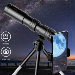 Monocolo Binocolo militare potente a lungo raggio Zoom 10300X HD Telescopio professionale portatile Monoculare Visione notturna bassa per la caccia 231101