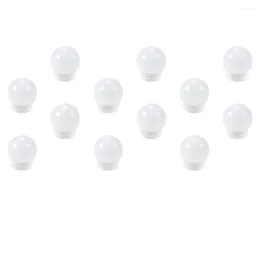 Lampada da parete 12 pezzi Lampadina per specchio cosmetico Fornitura per trucco Luci di bellezza Sconce wireless Lampadine anteriori USB