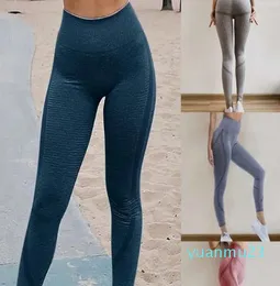 Pantalons de Yoga sans couture Leggings de Sport femmes contrôle de remise en forme taille haute vêtements de Sport élastique vêtements de Sport pour femmes Leggings de Yoga sans couture