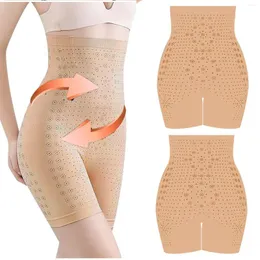 Intimo modellante da donna Fascia per il sudore Vita alta Pantaloncini modellanti per il corpo Intimo modellante per donna Tecnologia dimagrante coscia (due misure)