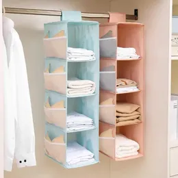 Clothing Wardrobe Storage Cloth Washable Multilayer Foldable Storage Clothes Closet Storage Shelf Wardrobe R231102