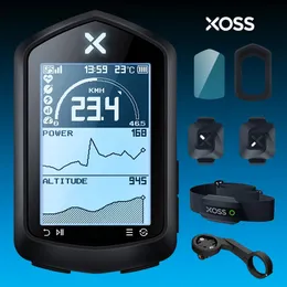 Велосипедные компьютеры XOSS NAV GPS Магазин велосипедных компьютеров Велосипедные датчики Монитор сердечного ритма MTB Road 2,4-дюймовый ANT Навигация по маршруту 231101