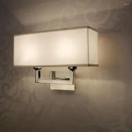 Lampa ścienna LED SUPIALNE LIGETY Sypialnia Rustlik rustykalne światło E27 Tkanina Abażu Labażu