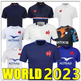 Qqq8 2023 супер регбийные майки Maillot De French Boln рубашка мужские размеры S-5xl женские детские комплекты