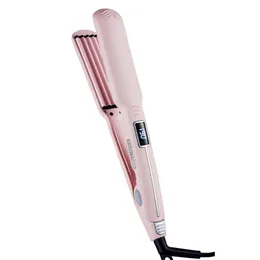 Curling Irons Professional Hair Curler Negative Ion Perm Fluffy Ceramic Flat Iron Straightener Salon Styling Tools 231101